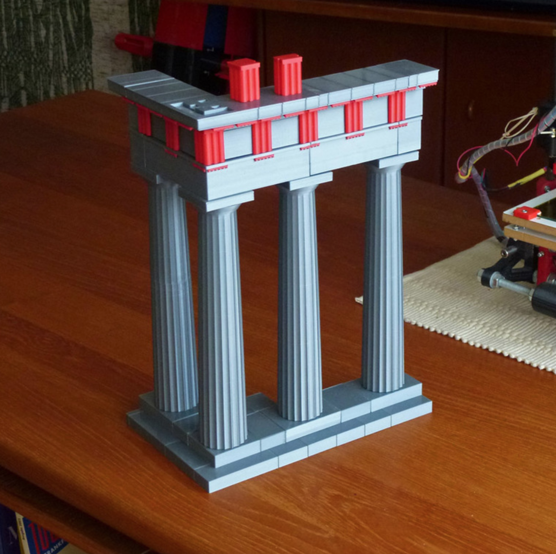 Download free STL file Architecture of Parthenon • 3D printer template ...